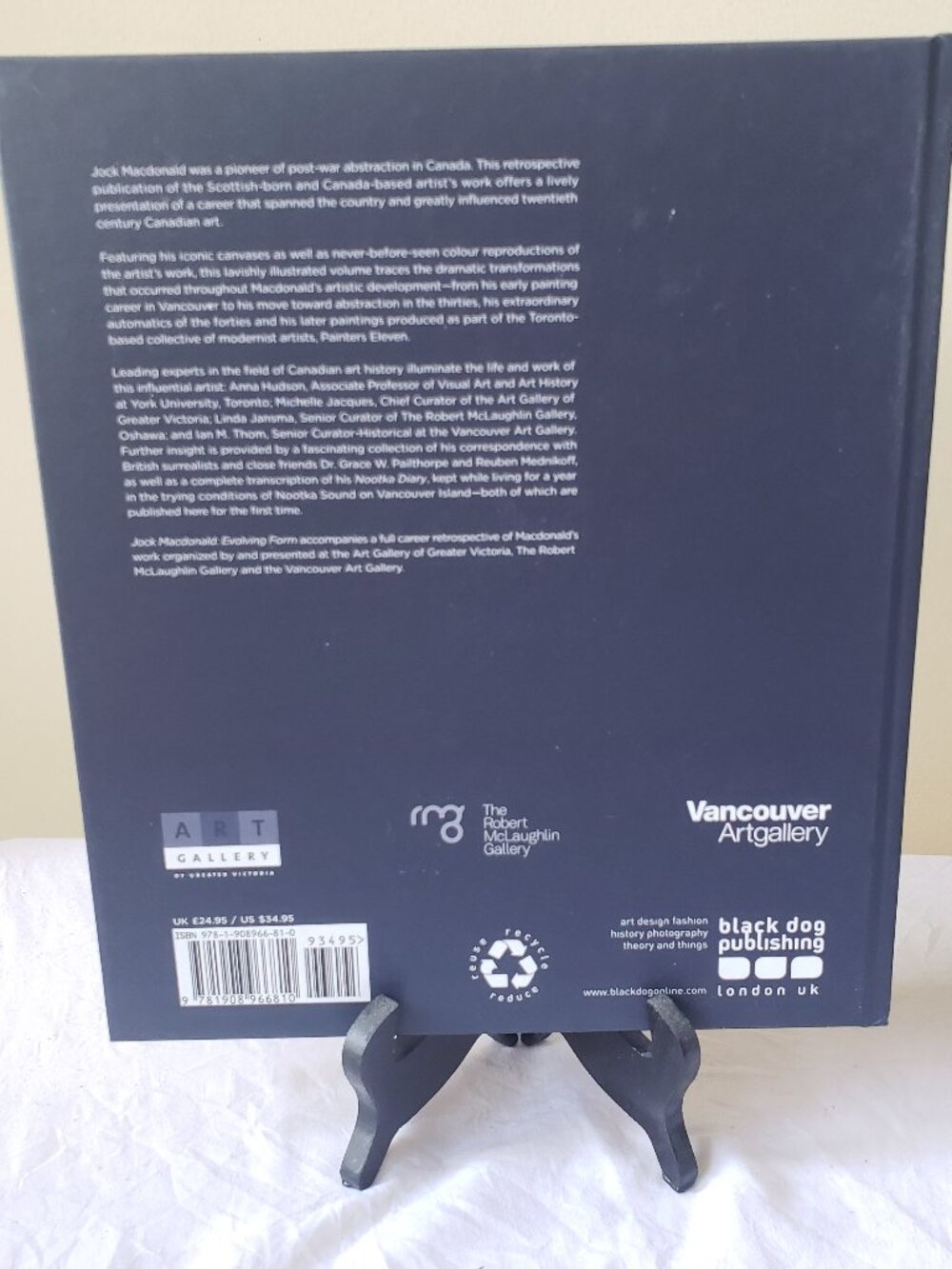 Artist Jock Macdonald: Evolving Form Hardcover Book - Picture 2 of 2